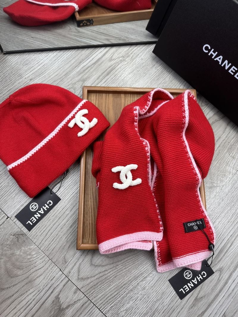 Chanel Caps Scarfs